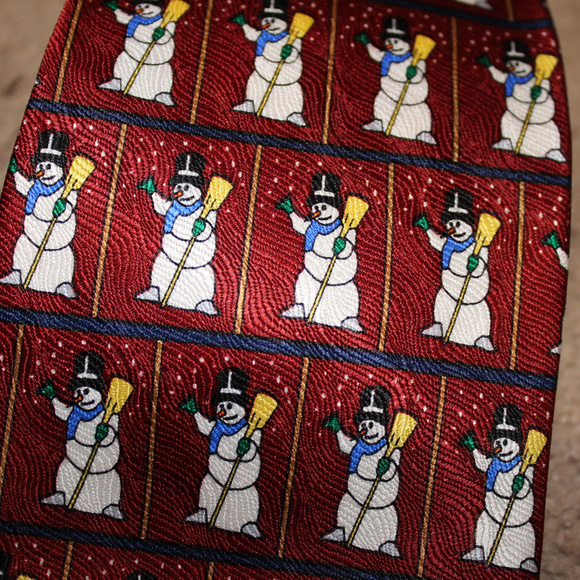 NWOT! Snowman Tie - Picture 2 of 4